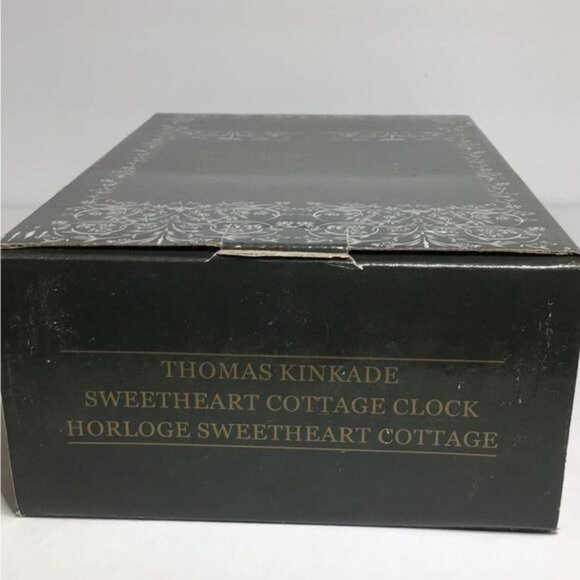Avon - Vintage Thomas Kinkade Sweetheart Cottage Clock (battery operated) - Picture 9 of 10